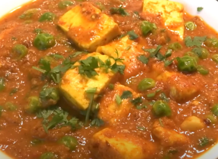 matar paneer