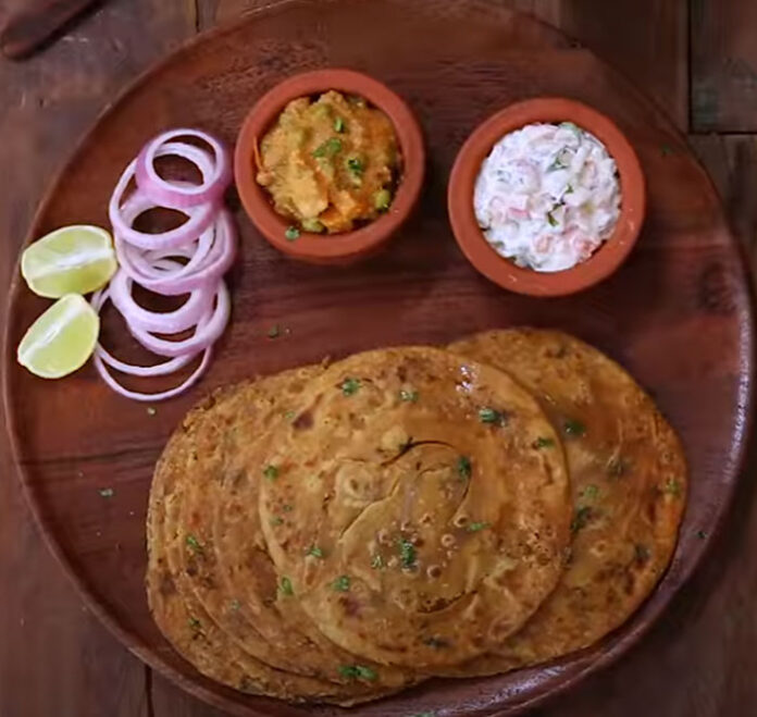 paneer paratha recipe