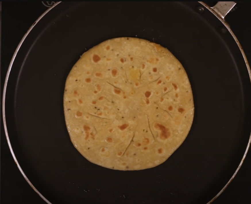 paratha flip