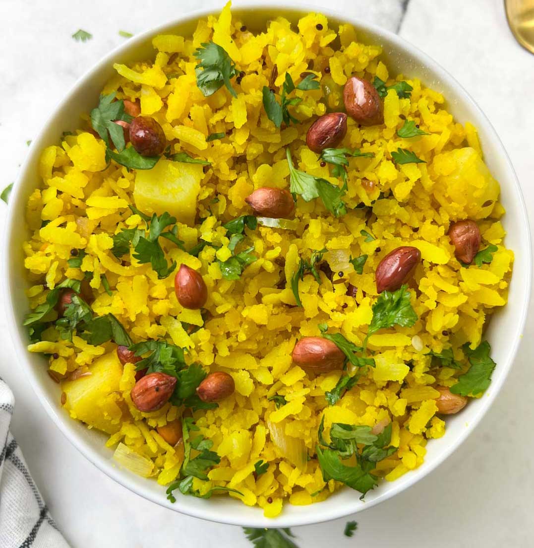 poha recipe (पोहा रेसिपी)