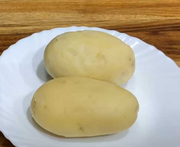 boiled potato